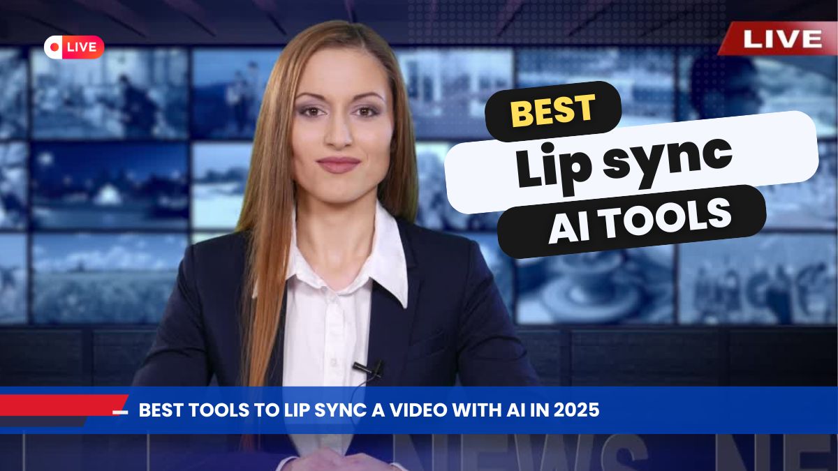 Best Tools to Lip Sync a Video with AI in 2025