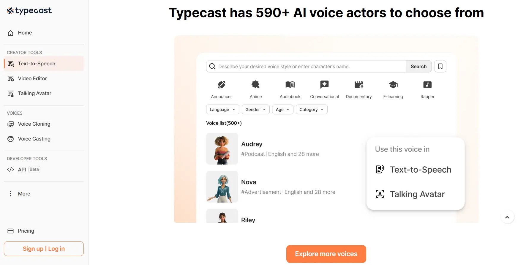 Typecast